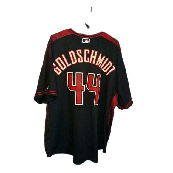 Rare Paul Goldschmidt #44 Majestic Cool Base Arizona Diamondsbacks Jersey Sz 2XL - Picture 1 of 8